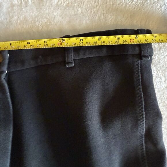 On Course Cotton Black Riding Pants Breeches Women’s Size 30 long Equestrian - Picture 14 of 16